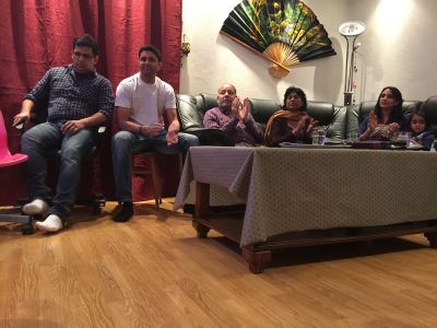 Carol Singing at Bro. Deepak & Sis. Neeta'sresidence